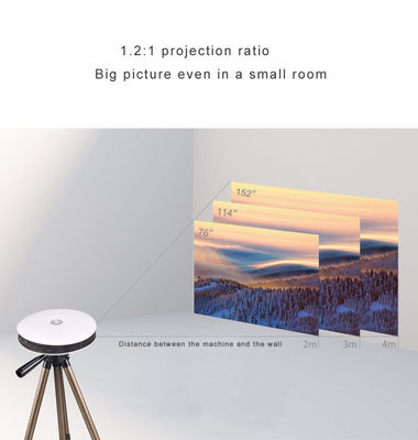 Goede prijs Gepersonaliseerde digitale film HD 720p WXGA Led Projector 4k 3D DLP Office UFO in de vorm online