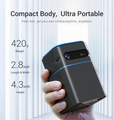 Goede prijs 480P LED RGB Mini Theater DLP Projectoren Laser Full HD 4K Projector online