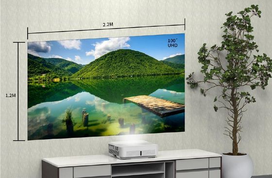 Goede prijs WUXGA 3800lm 1080p Led video DLP chip projector 3LCD Voor vergaderruimte thuis online
