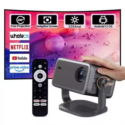 Goede prijs Wifi6 4K Smart DMD Projector 1080P Draagbare DLP Movie Projector online