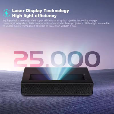 Goede prijs Draagbare Powerpoint DLP filmprojector XGA 3500 Ansi Lumens 4K 6000lm online