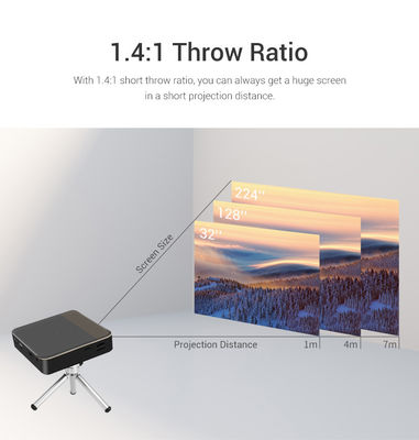 kopen 150 ANSI Lumens Smart Pico DLP Projector Wifi Mini Pocket 3d Android 480P online manufacture