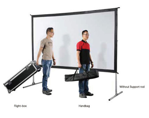 Goede prijs 80-400 inch Auditorium Projector Screen Short Throw For Movie Theater Camping Kerk online