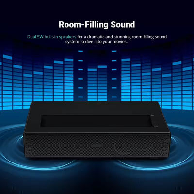 Goede prijs Bluetooth Short Throw WXGA Theater DLP Projectoren DLP Android 610 ANSI online