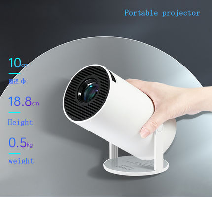 Goede prijs IP5X Quad Core Draagbare Mini Pico Projector Oplaadbare LED Laser DLP 4K online