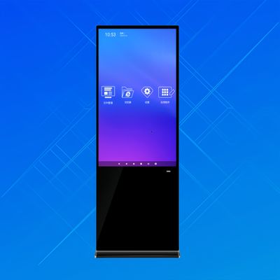 Goede prijs Ultrathin vrijstaande reclame digitale signage kiosk voor restaurants 65 inch online